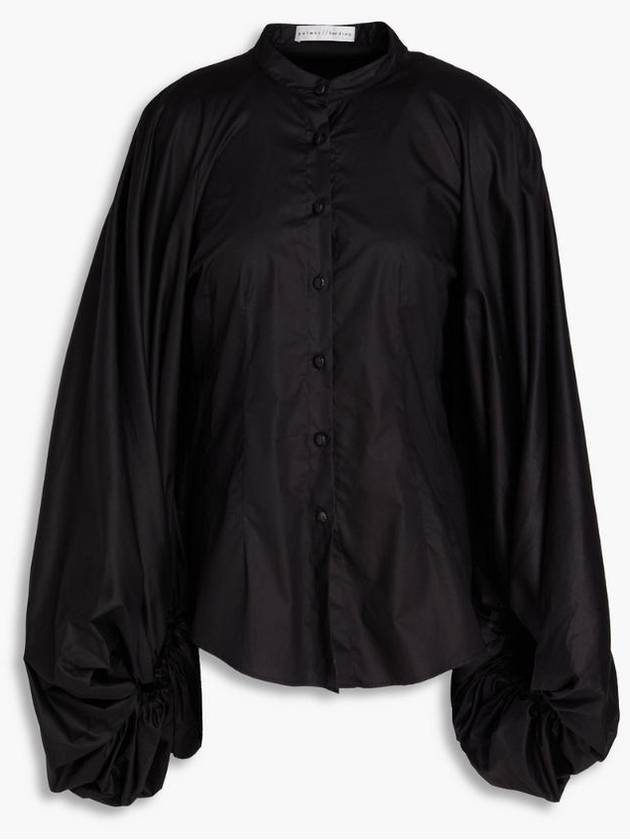 NB07 팔머하딩 여성 셔츠 Dreaming gathered cotton blend poplin shirt