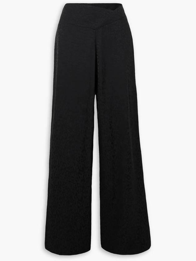 NB07 요한나 오르티즈 여성 팬츠 Animal Totem satin jacquard pants