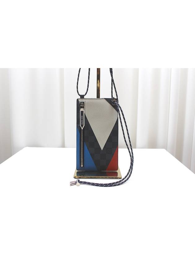 루이비통 다미에 코발트 레가타 폰홀더 파우치 N41630