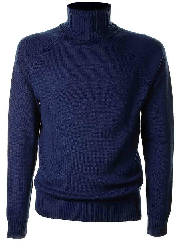 Paolo Pecora Blue turtleneck