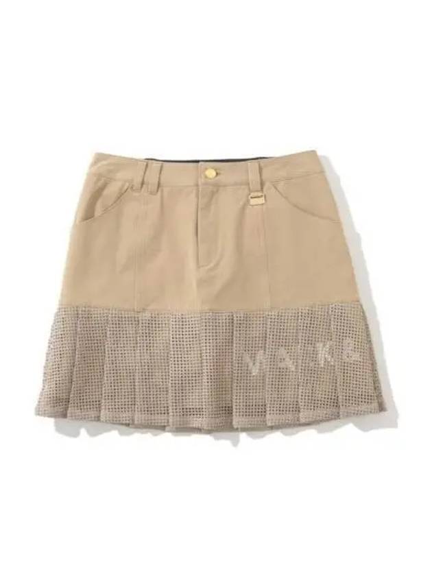 I국내배송I 마크앤로나 Lunar Dolman 폴로 MLW 3B AE06 여성 패트리어트 플리츠 스커트 ㅡkr 222559