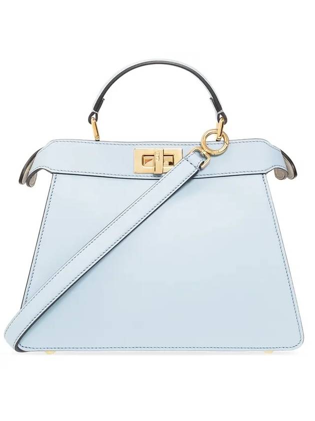 펜디 피카부 아이씨유 토트 백 블루