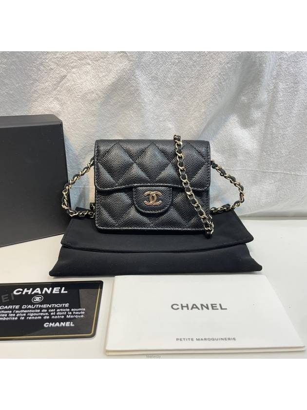 샤넬 여성 카드 지갑