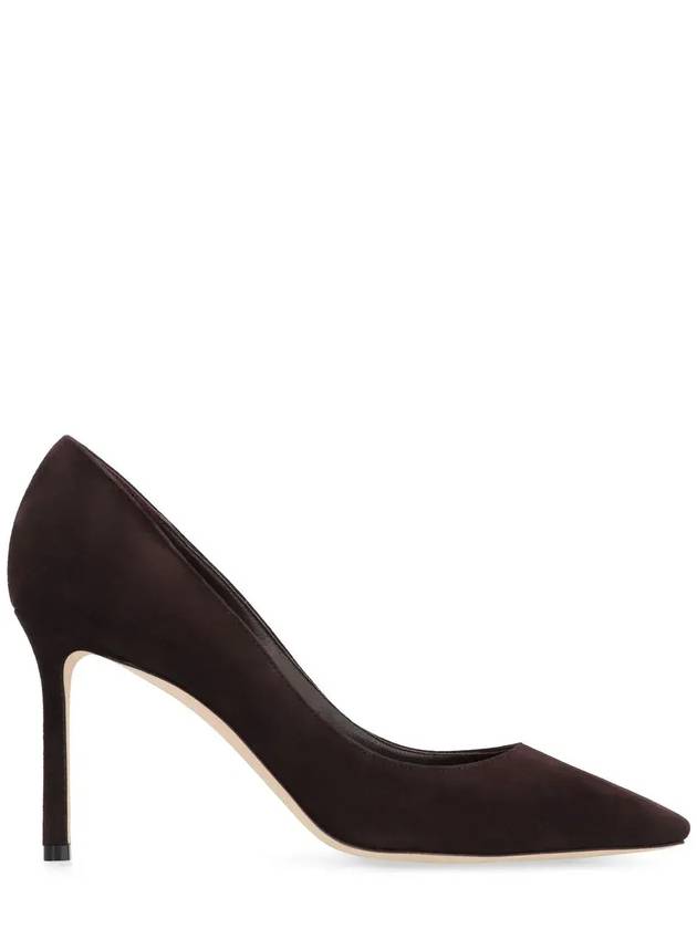 Jimmy Choo Romy 포인티드 토 펌프스 ROMY85_COFFEE