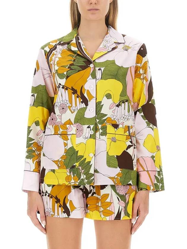 라 더블제이 플로럴 해먹 블라우스 SHI0077_COT039BFL03