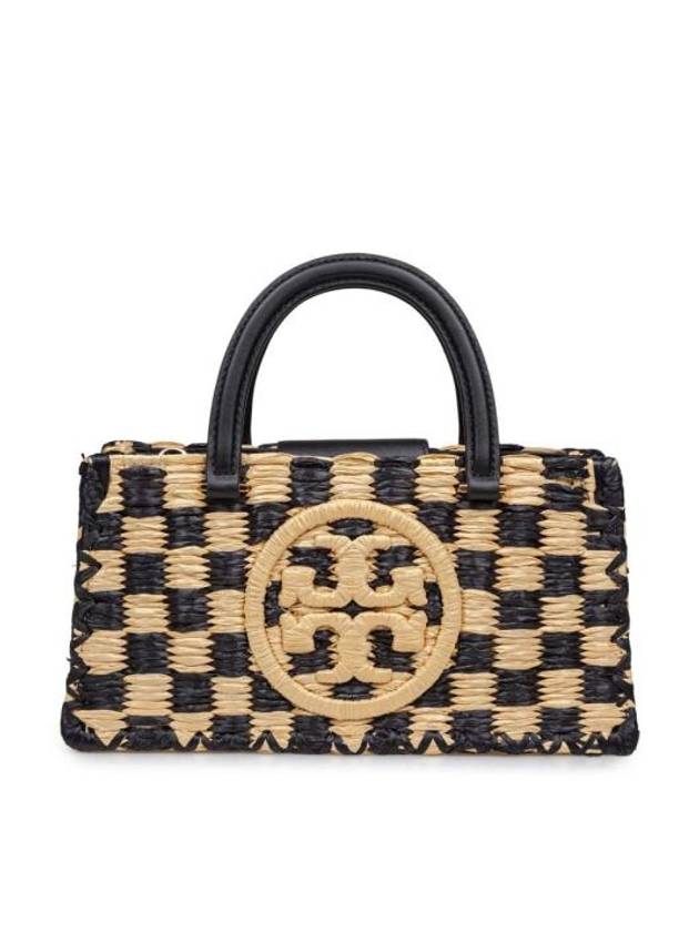 25SS 토리버치 토트백 165087 888 BLACK NATURAL