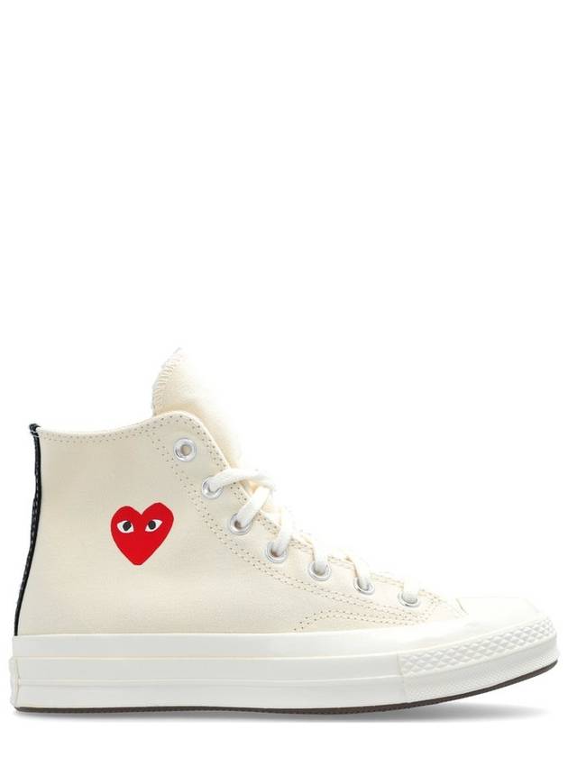 꼼 데 가르송 플레이 X 컨버스 싱글 하트 척 70 스니커즈