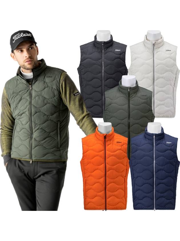 타이틀리스트 조끼 남성 스트레치 절연 베스트 22fw