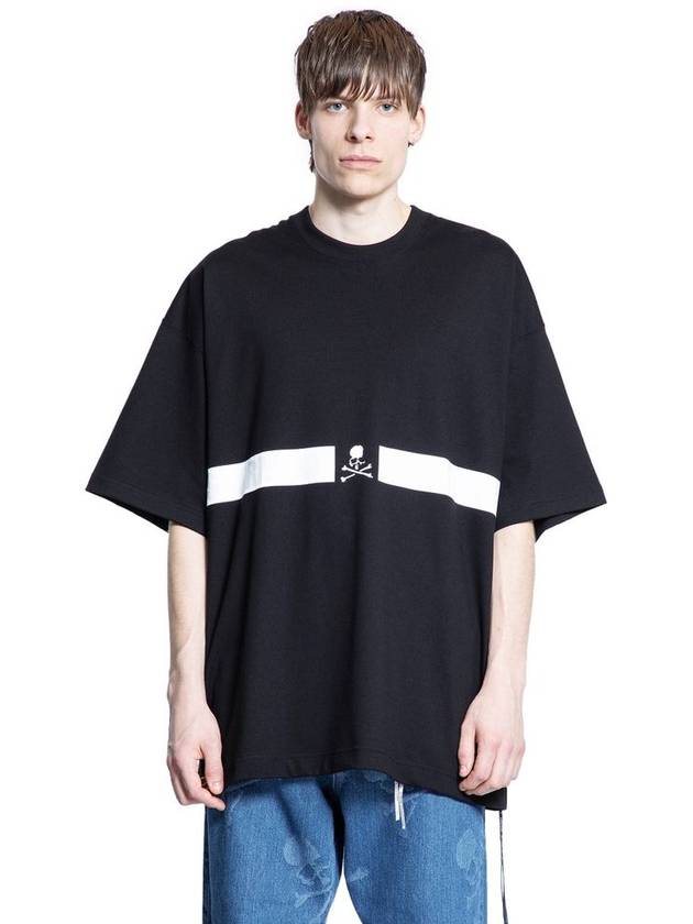 MASTERMIND WORLD MAN BLACK T-SHIRTS & TANK TOPS
