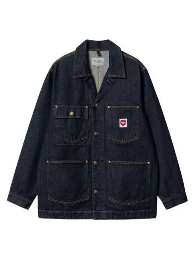 칼하트 WIP 내쉬 자켓 블루 린스드 Carhartt WIP Nash Jacket Blue Rinsed