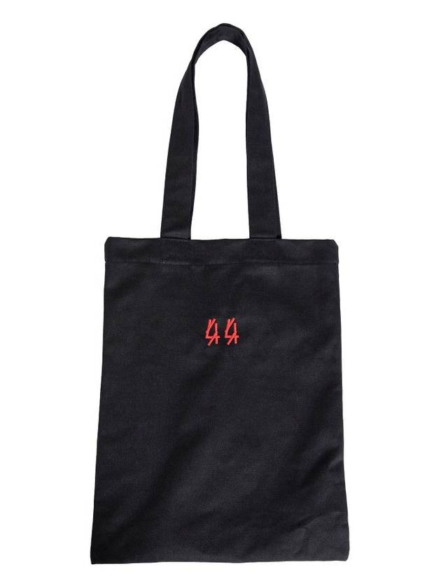 44 LABEL GROUP MAN BLACK TOTE BAGS