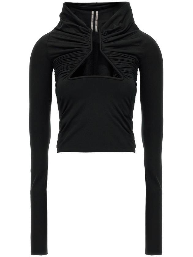 릭오웬스 프롱 긴팔 티셔츠 블랙