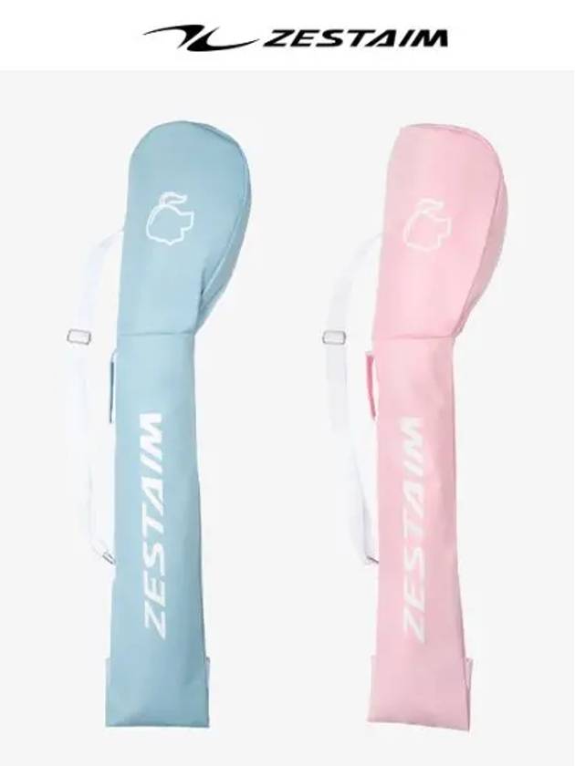 제스타임 포니테일 소프트 하프백 스카이 핑크