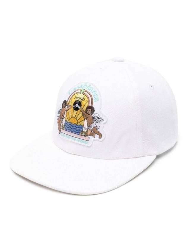 카사블랑카 스튜디오 드 뮤지크 캡 모자 AF23HAT00221