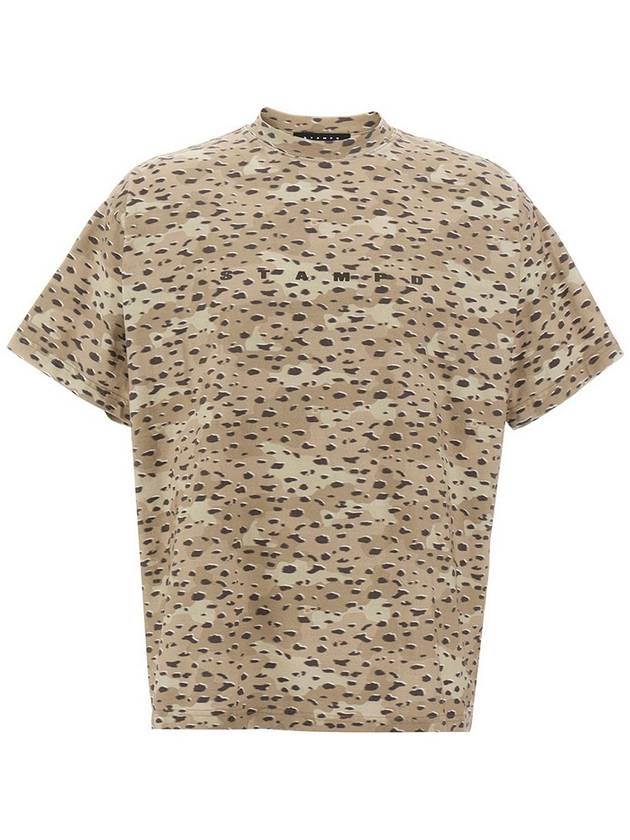 Stampd camo leopard t-shirt