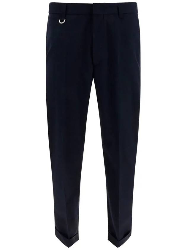 Paolo Pecora 테이퍼드 레그 턴업 헴 팬츠 B0243037_6685