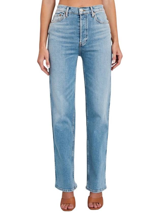 90년대 하이라이즈 루즈 진 리오 페이드 90s High Rise Loose Jean In Rio Fade