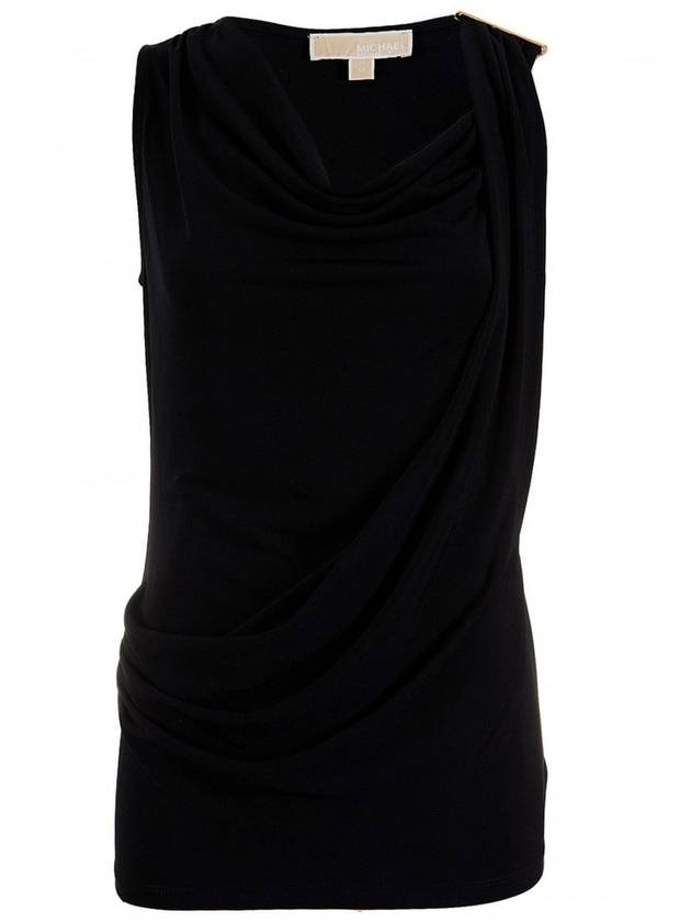 마이클 코스 슬리브리스 미니 랩드 드레스