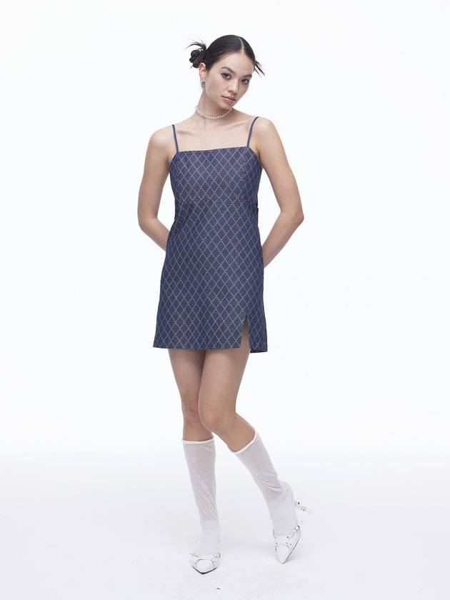 Diamond Hole Denim OPS BK