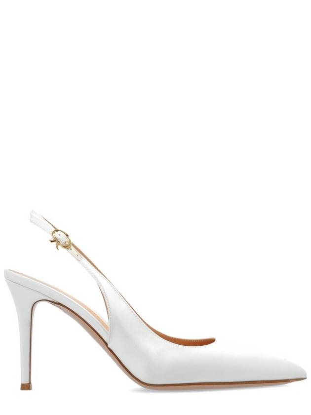 Gianvito Rossi 리본 포인티드 토 슬링백 펌프스