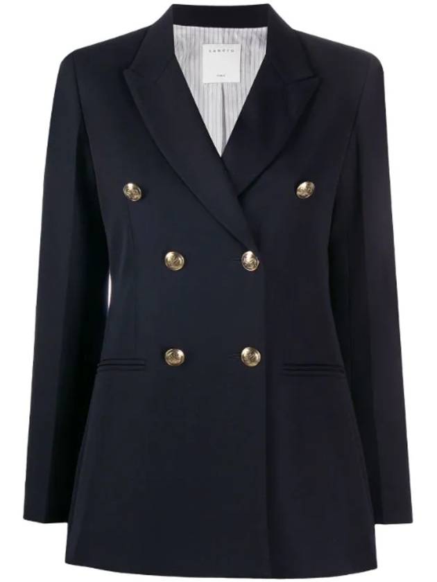 산드로 더블 브레스티드 테일러드 블레이저 SFPVE00440