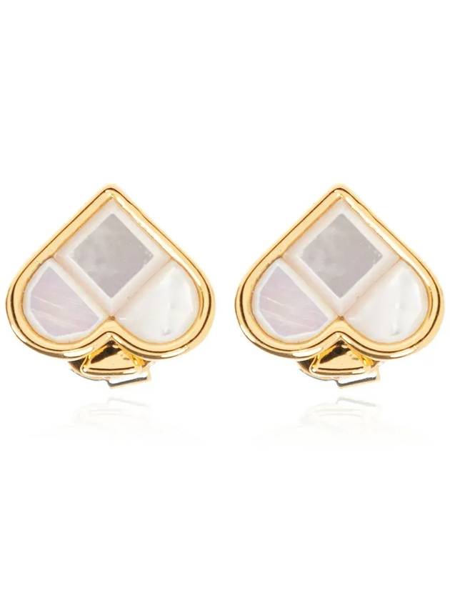 케이트 스페이드 하트 모양 귀걸이 KK5530_CREAMGOLD