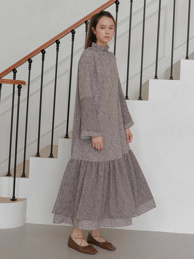 티나블러썸 여성 베터 Better 롱 원피스 그레이