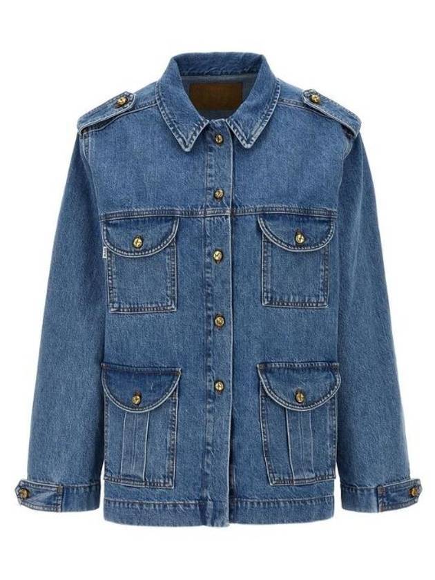 블레이즈 밀라노 사하리아나 데님 자켓 블루