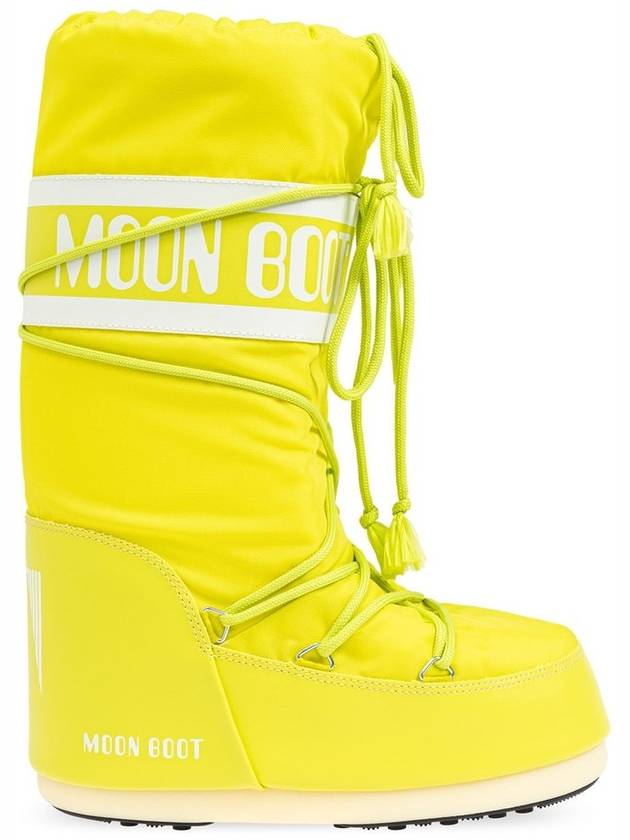 Moon Boot 아이콘 로고 프린트 레이스업 부츠