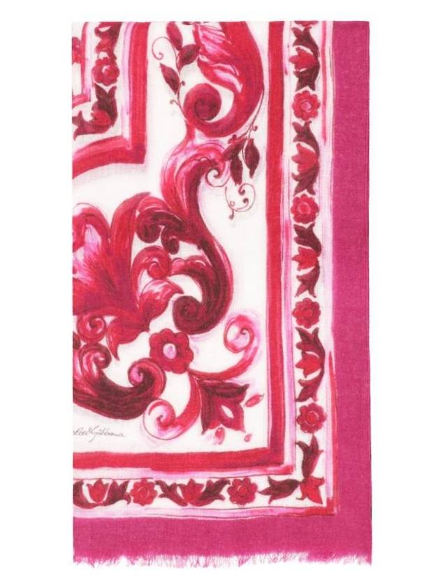 23FW 돌체앤가바나 머플러 스카프 FS184AGDAO1 HE3ON PURPLE