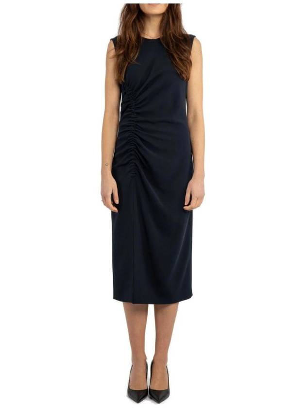 막스마라 여성 Asymmetric Front Slit Midi Dress