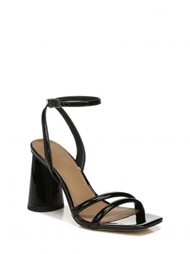 우먼 샘에델만 SAM EDELMAN Kia 스트래피 샌달 샌들 와이드 Width Available 블랙 페이턴트 5760276