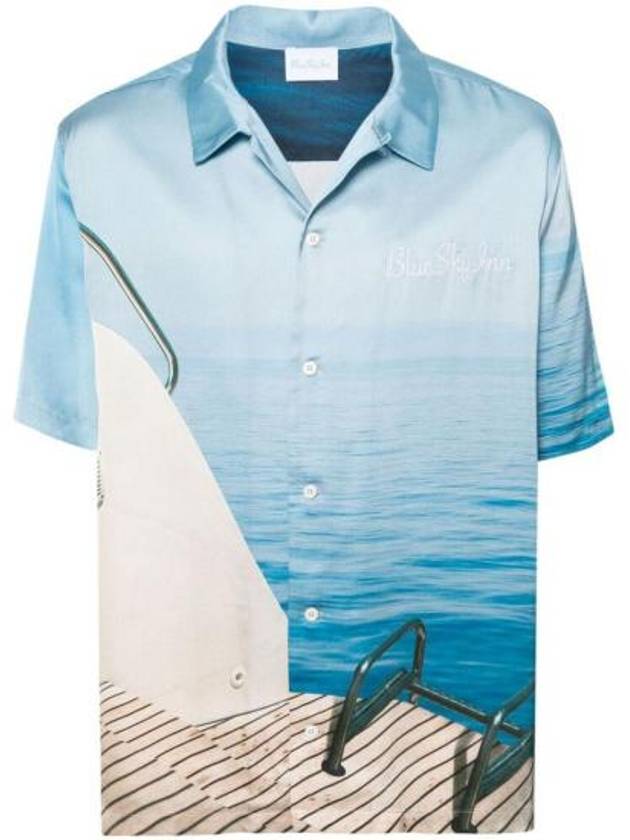 24SS 블루스카이인 긴팔 셔츠 SH072 AFTERDECK ADC BLUE