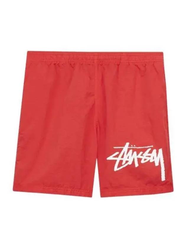 나이키 x 스투시 워터 쇼츠 하바네로 레드 Nike x Stussy Water Shorts Habanero Red