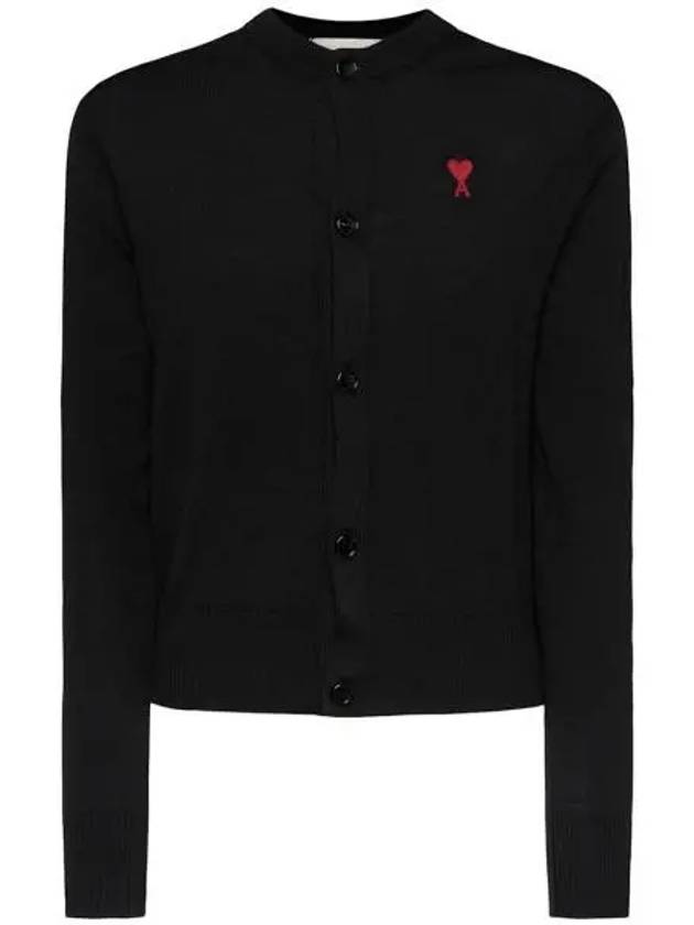 AMI 아미 파리 Adc 로고 울 가디건 10285827 여성