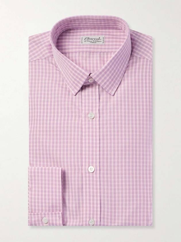 Charvet 남성 긴팔 셔츠