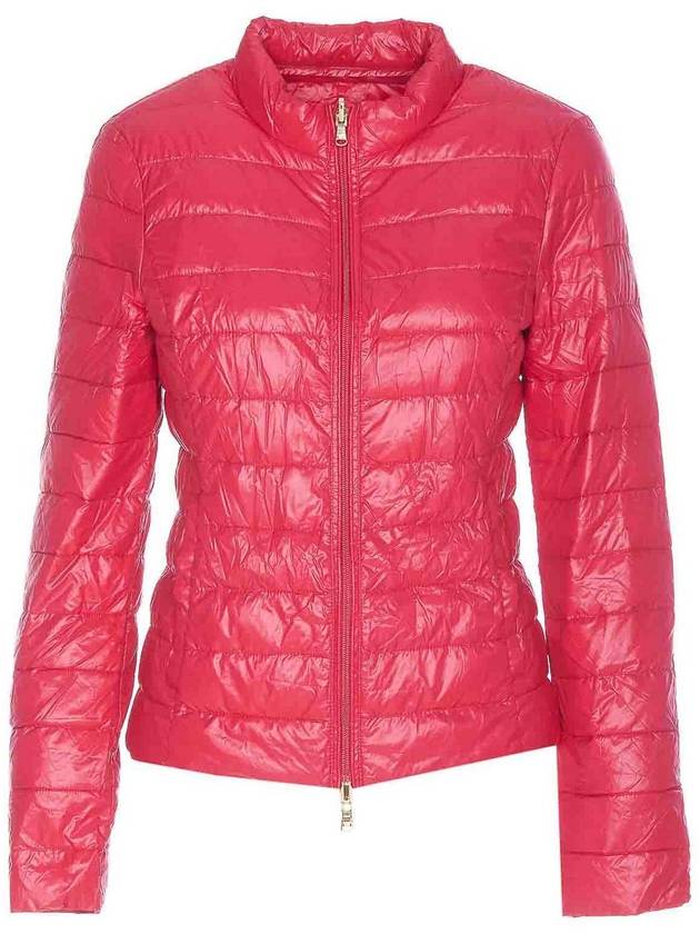 Patrizia Pepe Fuchsia Light Down Jacket