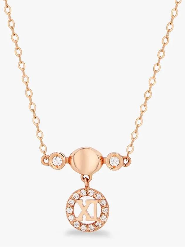 주문후제작 18K XI 팝 서클 목걸이