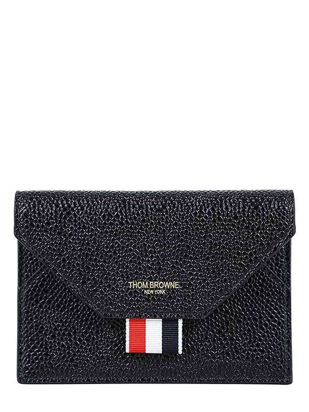 THOM BROWNE 톰브라운 페블그레인 삼선탭 엔벨롭 카드지갑 MAW215A