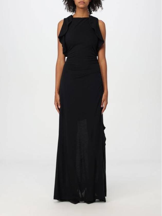 24FW 이로 롱 원피스 WP33MIASSA BLA01 Black