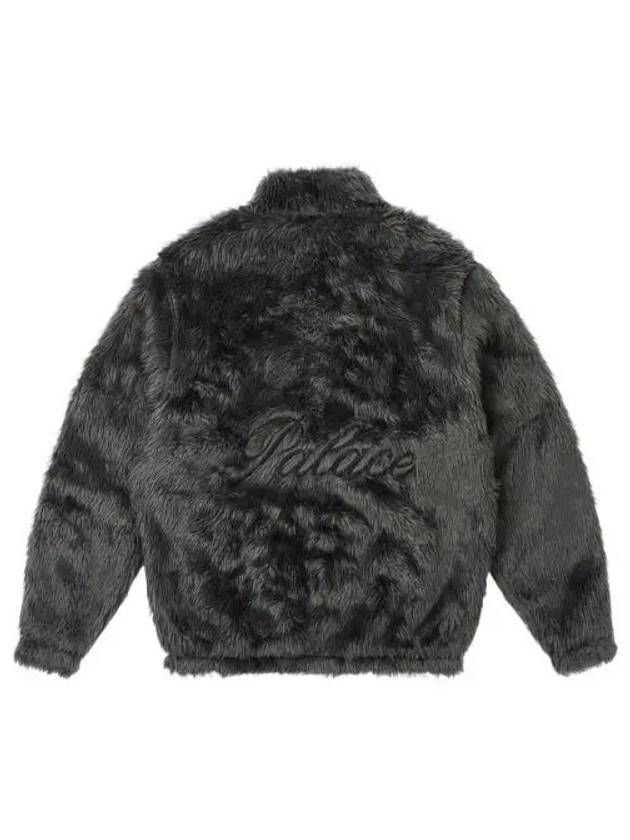 팔라스 퍼리 집 퍼넬 콜 그레이 24FW Palace Furry Zip Funnel Coal Grey 24FW