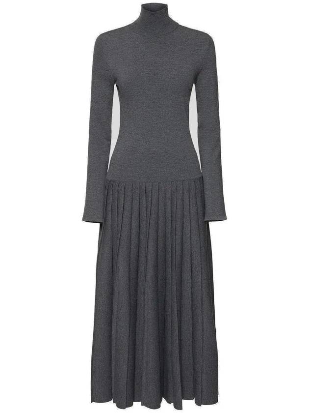 카이트 플리츠 터틀넥 드레스 9626727_284