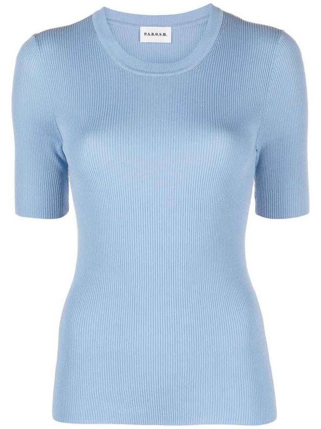 P. A.R. O.S. H. Ribbed cotton-blend top