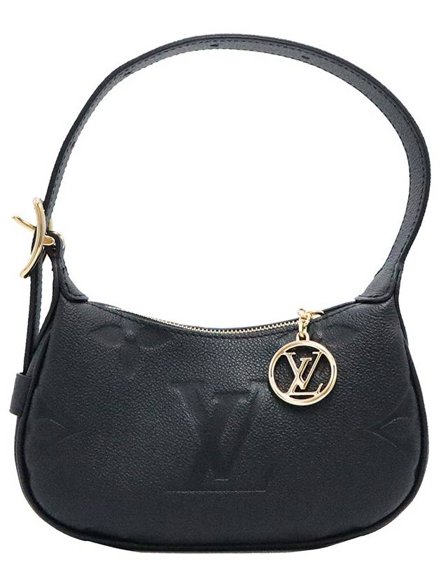 Louis Vuitton 루이비통 M82391 블랙 모노그램 앙프렝뜨 레더 미니문 마이크로 숄더백