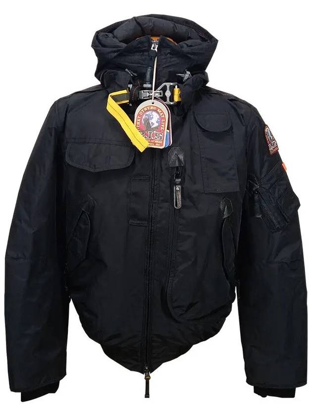 파라점퍼스 MA01 GOBI 541 남성 고비 블랙 후드 다운 점퍼