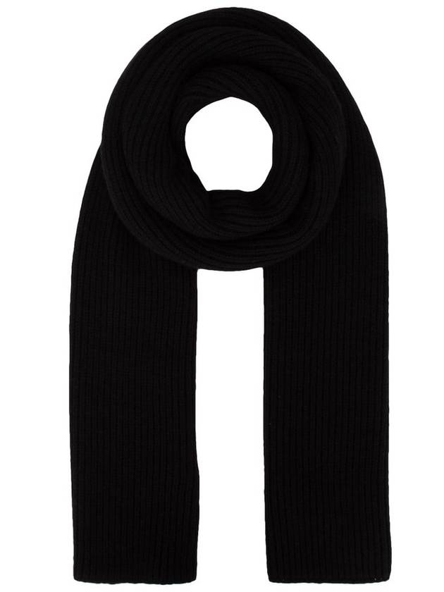 Karl Lagerfeld K/Ikonik 로고 패치 니트 스카프