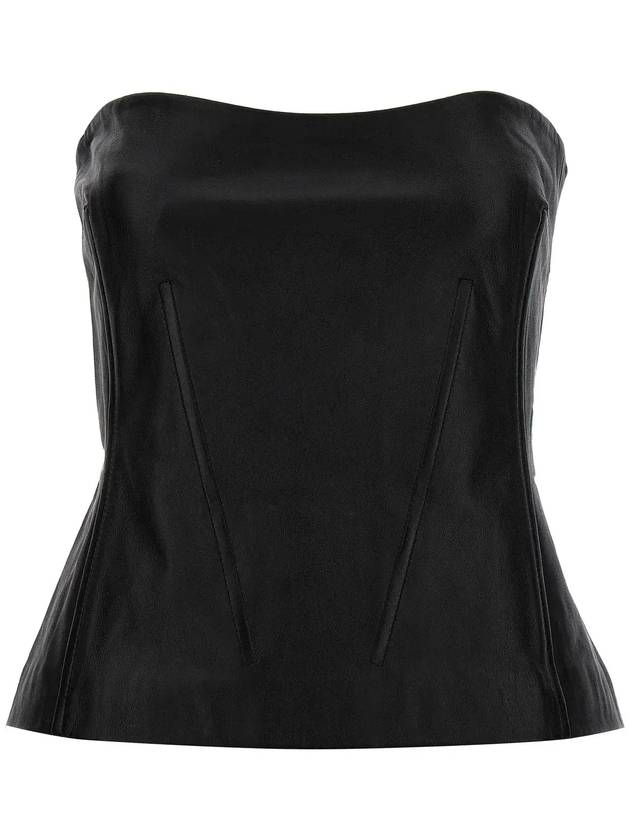 레트로페트 베다 스트랩리스 버스티에 탑 FW237844_BLACK