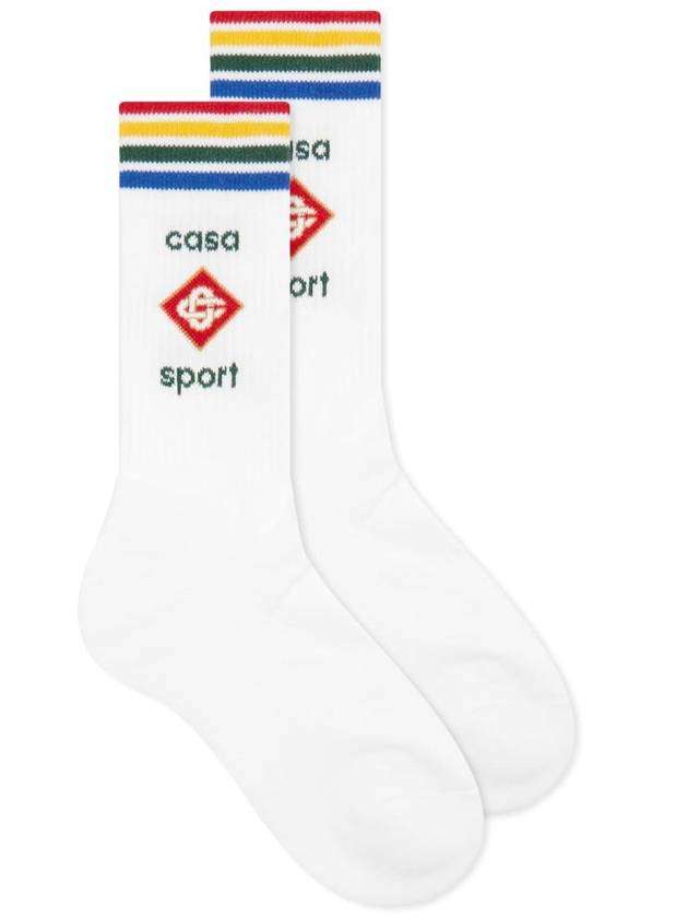 카사블랑카 유니섹스 프린트 양말 CASABLANCA UNISEX PRINTED SOCKS