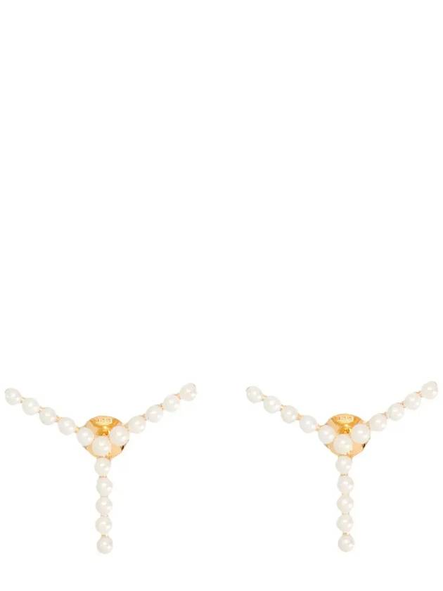 Y Project 엠벨리쉬드 미니 Y 이어링 EARRING24S23_GOLD