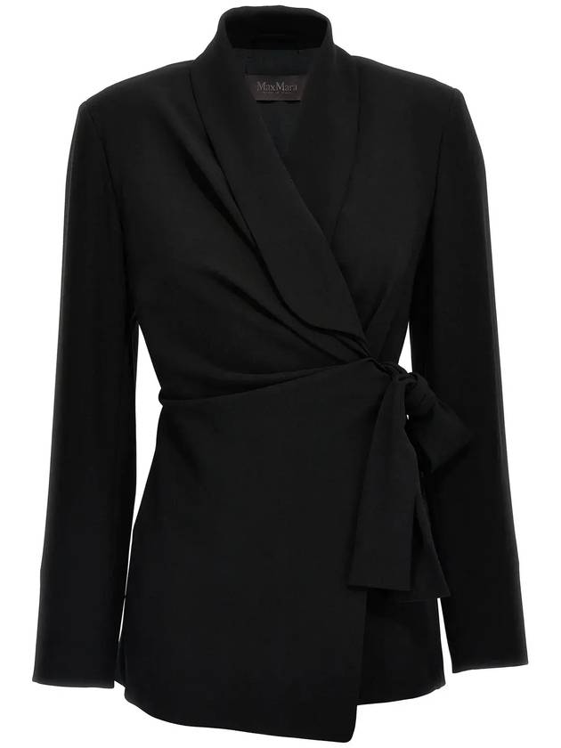 맥스 마라 콤마 랩 디테일 재킷 COMMA_003